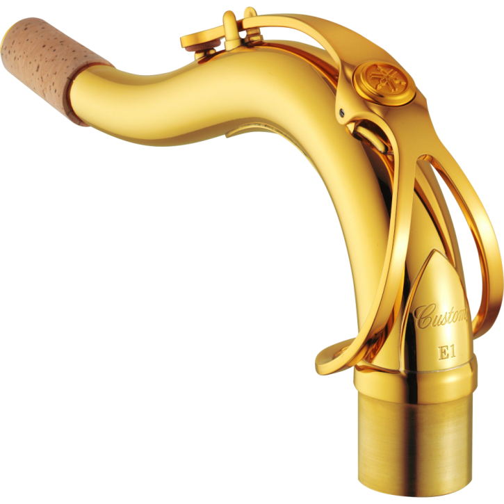 YAMAHA S-Bogen "E1" für Tenorsaxophon - Goldlack