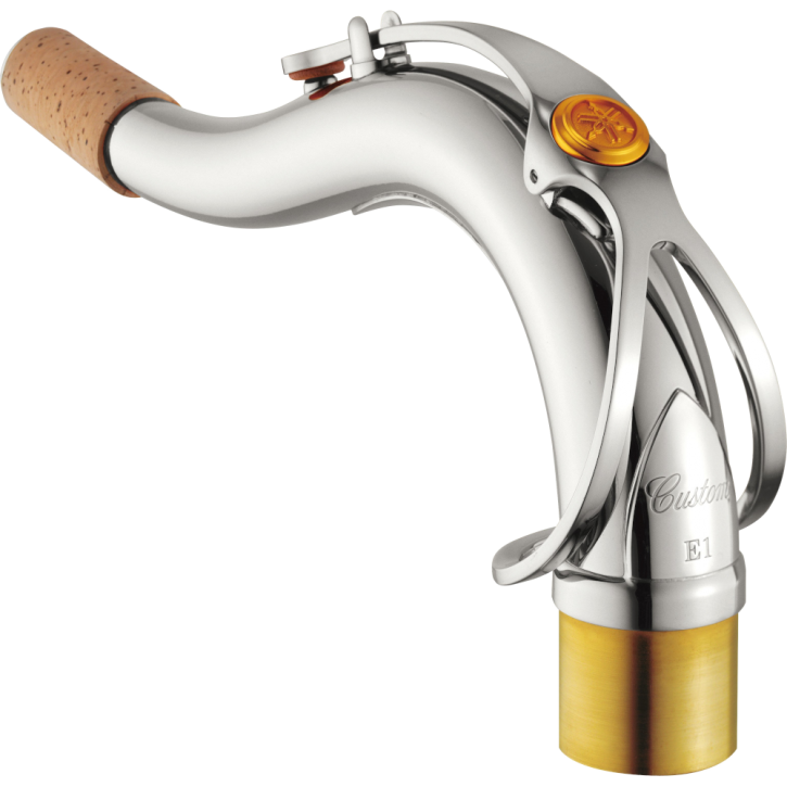 YAMAHA S-Bogen "E1" für Tenorsaxophon - Versilbert
