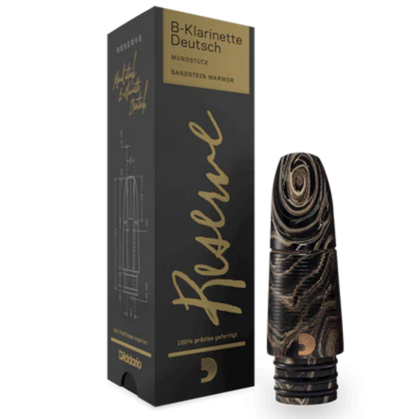 D'Addario Mundstück für deutsche B-Klarinette Reserve MCR-X15G Marbel