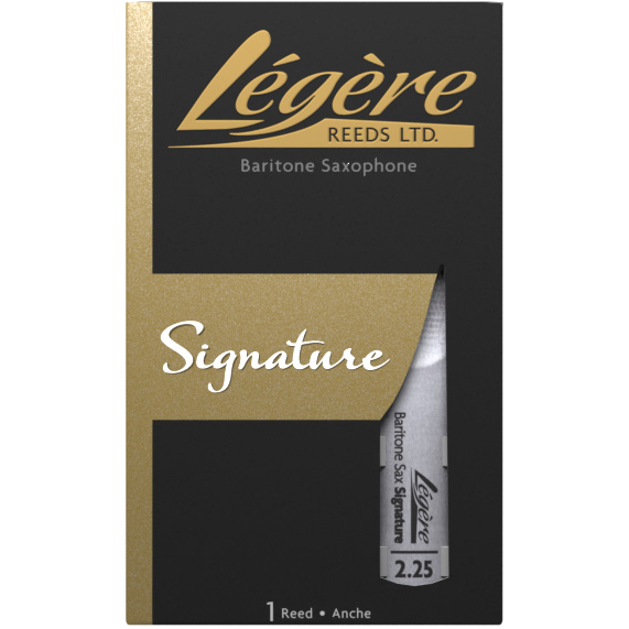 Légère Kunststoffblatt Signature Baritonsaxophon St. 2 1/4