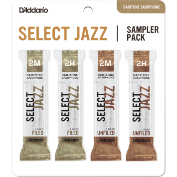 D'ADDARIO SELECT JAZZ Sampler Pack 2M/2H