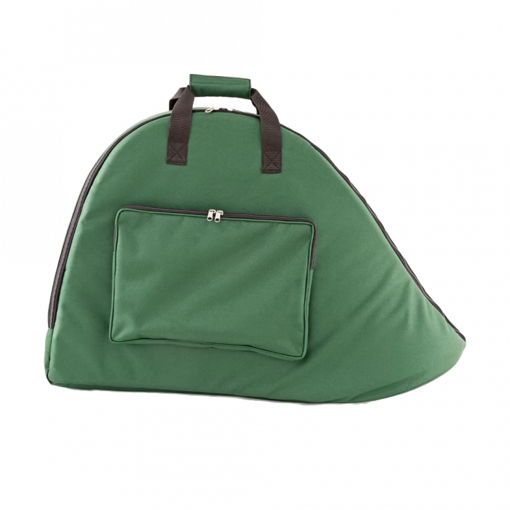 SOUNDLINE Parforcehorn-Tasche, grün -XL- 1-windig, 32cm