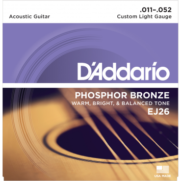 D'Addario Saiten für Akustikgitarre, EJ26