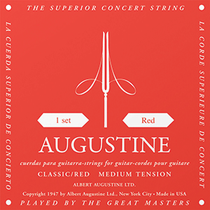 AUGUSTINE Saiten für Konzertgitarre -Medium Tension-