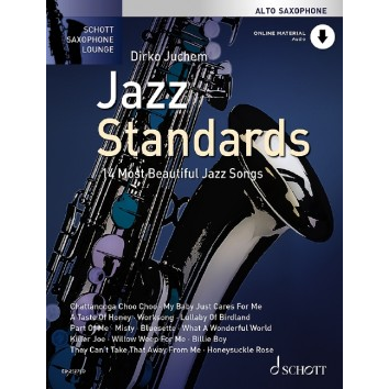 Jazz Standards für Altsaxophon - Schott Saxophone Lounge
