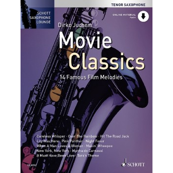 Movie Classics für Tenorsaxophon (+Audio Online) -  ED 20982 (Schott Saxophone Lounge)