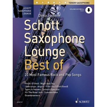 SCHOTT Saxophone Lounge Best of für Tenorsaxophon