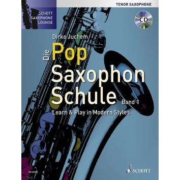 Die Pop Saxophon Schule Band 1 für Tenorsaxophon +CD - ED 22932