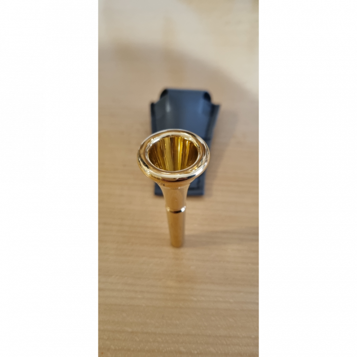 DENIS WICK Mundstück 4885 Waldhorn 7, vergoldet, gebraucht