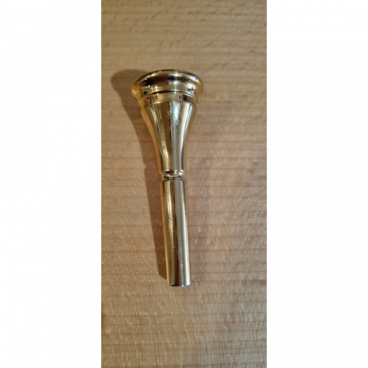 DENIS WICK Mundstück 4885 Waldhorn 7N, vergoldet, gebraucht