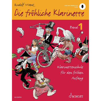 Die fröhliche Klarinette Band 1 (+Audio Online) - ED21501D