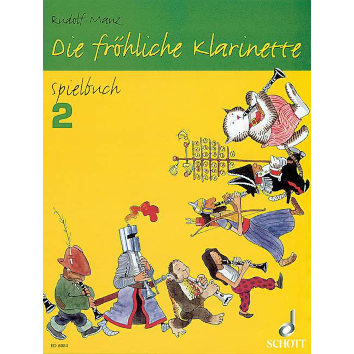 Die fröhliche Klarinette Band 2 - Spielbuch - ED8084