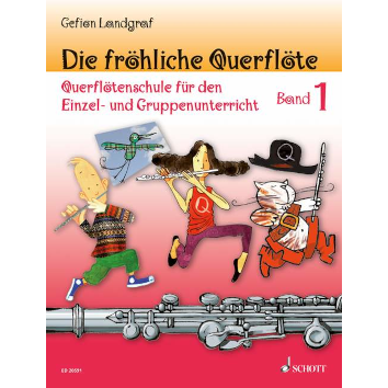 Die fröhliche Querflöte Band 1 - ED 2059