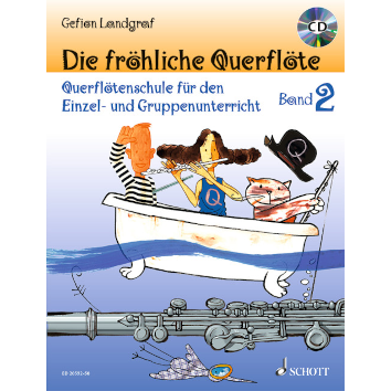 Die fröhliche Querflöte Band 2 + CD - ED20592-50