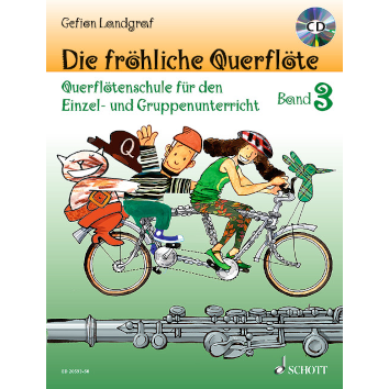 Die fröhliche Querflöte Band 3 + CD - ED20593-50