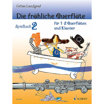 Die fröhliche Querflöte Band 2 - Spielbuch - ED 20595