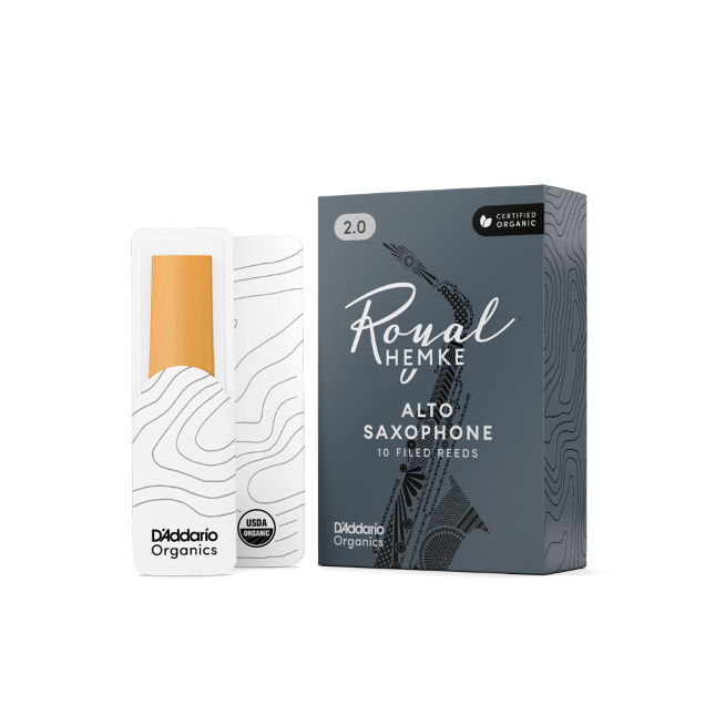 D'ADDARIO ROYAL HEMKE Organic Blätter Altsaxophon