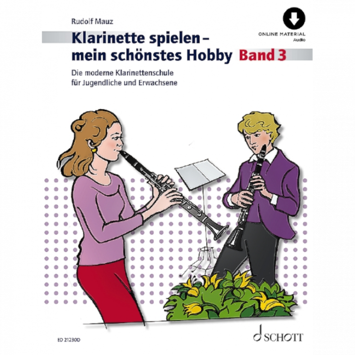 Klarinette spielen - Mein schönstes Hobby Band 3 (+Audio online) - ED21230D