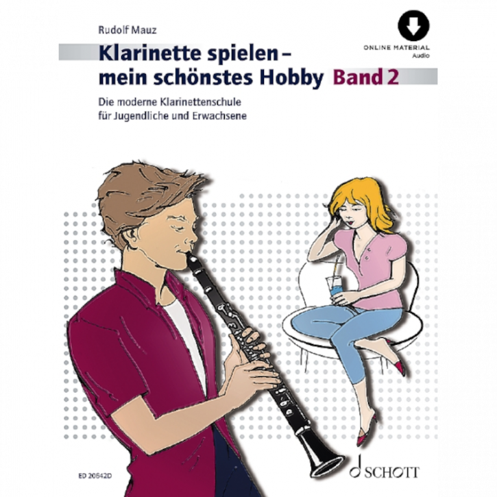 Klarinette spielen - Mein schönstes Hobby Band 2 (+Audio online) - ED20642D