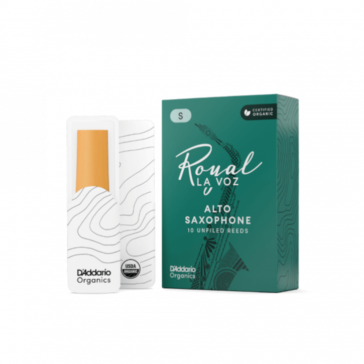 D'ADDARIO LA VOZ Organic Blätter für Altsaxophon