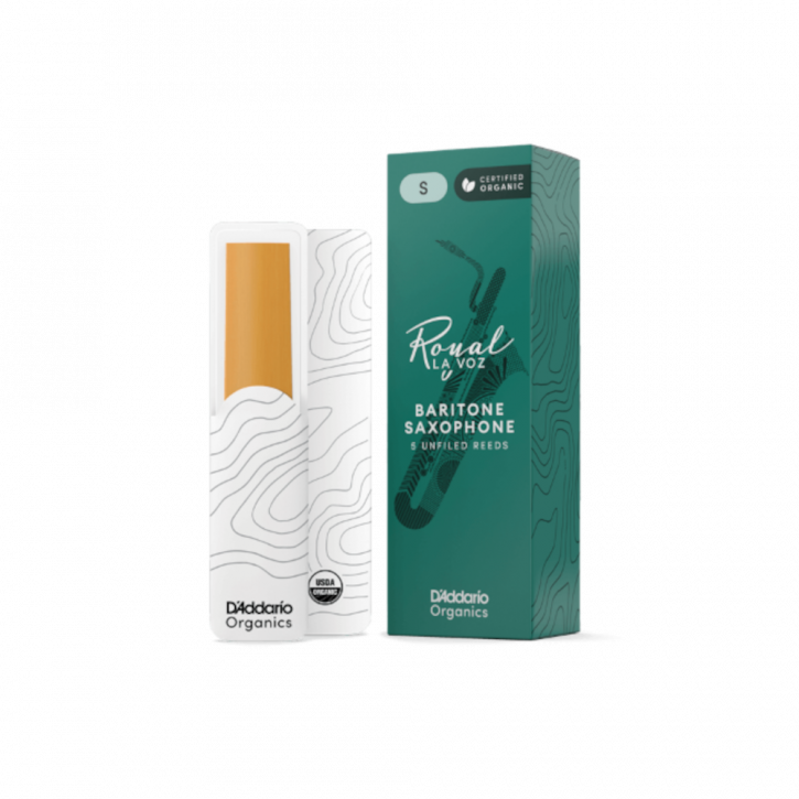 D'ADDARIO LA VOZ Organic Blätter für Baritonsaxophon