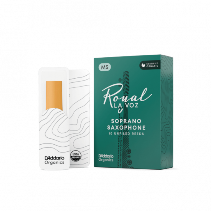 D'ADDARIO LA VOZ Organic Blätter für Sopransaxophon