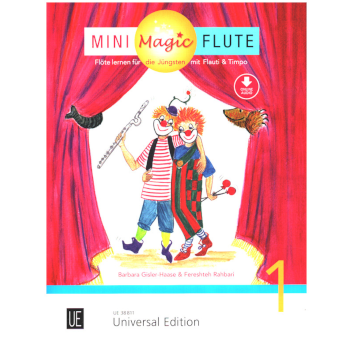 Mini Magic Flute Band 1 + Audio Online - UE38811