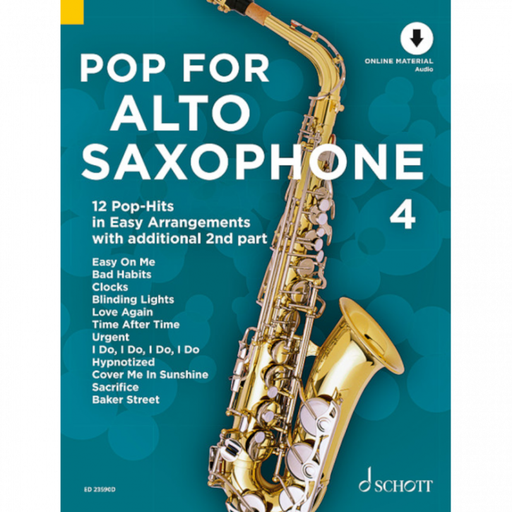 Pop for Alto Saxophone Band 4