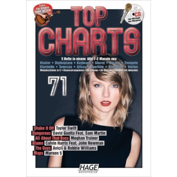 Top Charts 71 mit CD - EH 3867