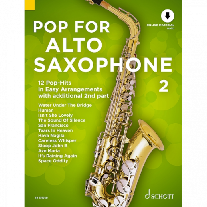 Pop for Alto Saxophone Band 2