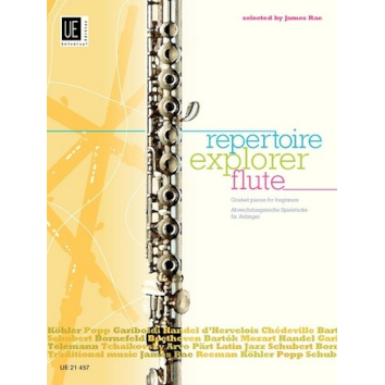 Repertoire Explorer Flute 1, Graded pieces for beginners - UE 21457