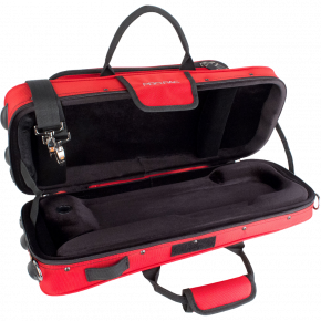 PROTEC PB-301CT/RX Trompete Rot