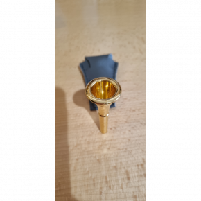 DENIS WICK Mundstück 4885 Waldhorn 5, vergoldet, gebraucht