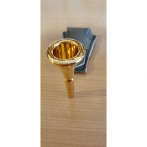 DENIS WICK Mundstück 4885 Waldhorn 5, vergoldet, gebraucht