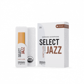 D'ADDARIO Organic Select Jazz Unfiled Sopransaxophon 2H