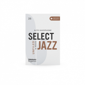 D'ADDARIO Organic Select Jazz Unfiled Altsaxophon 2S