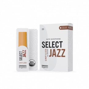 D'ADDARIO Organic Select Jazz Unfiled Altsaxophon 2H