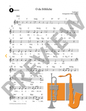 Christmas Classics für Altsaxophon - Schott Saxophone Lounge