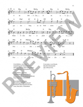 Christmas Classics für Tenorsaxophon - Schott Saxophone Lounge